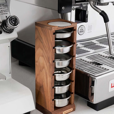 Walnut Filter Baskets Storage