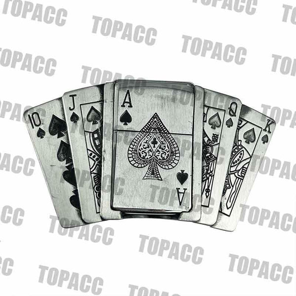 TOPACC Western Poker Glowing Buckle - Gifts for You 'n Me