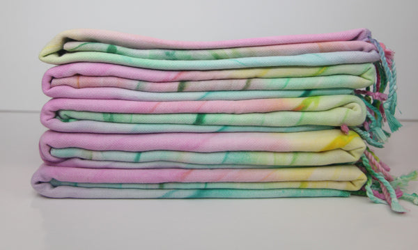 Tie Dye Turkish Towel