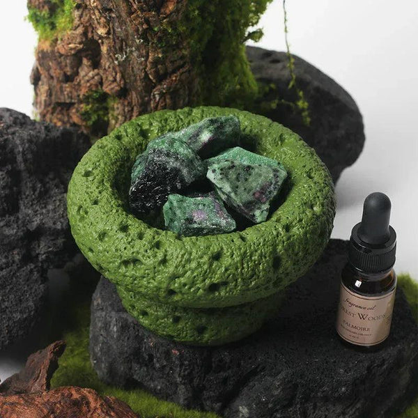 Green Moon Diffuser - Forest Woods - Gifts for You 'n Me