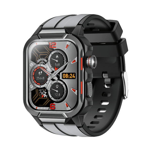 Rugged Smartwatch for Men 3ATM Waterproof Smartwatch 1.96 inch screen for Android and iOS Phones Fitness Tracker Watch with 100+ Sports Modes Wautton Outdoor Gear