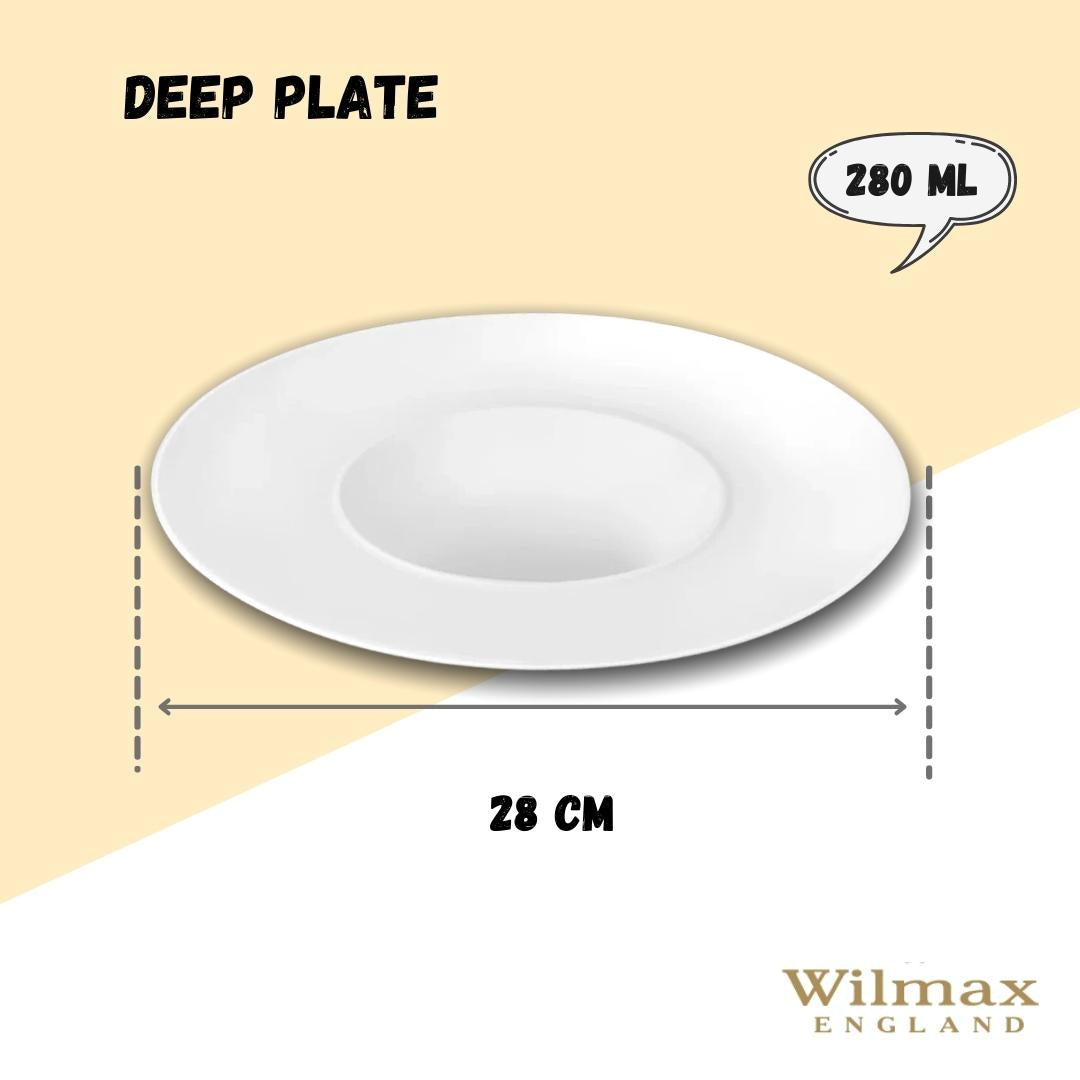 White Deep Plate 11