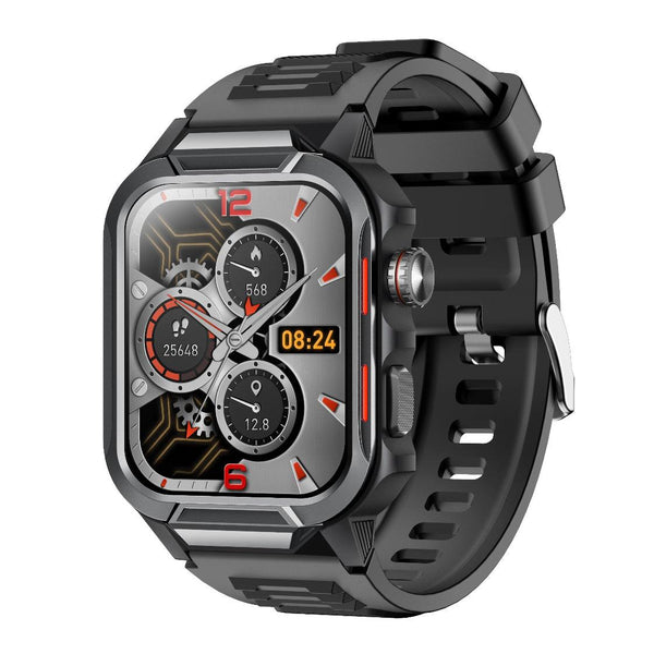 Rugged Smartwatch for Men 3ATM Waterproof Smartwatch 1.96 inch screen for Android and iOS Phones Fitness Tracker Watch with 100+ Sports Modes Wautton Outdoor Gear