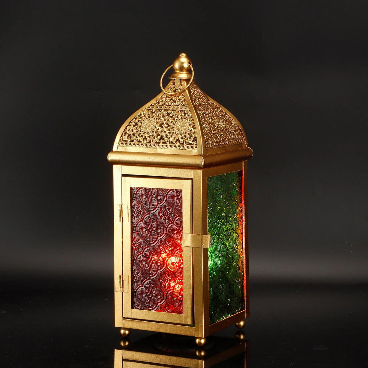 Gold Moroccan Lantern 12