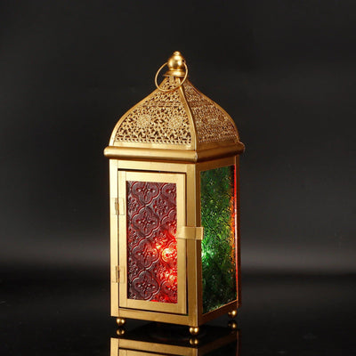 Gold Moroccan Lantern 12