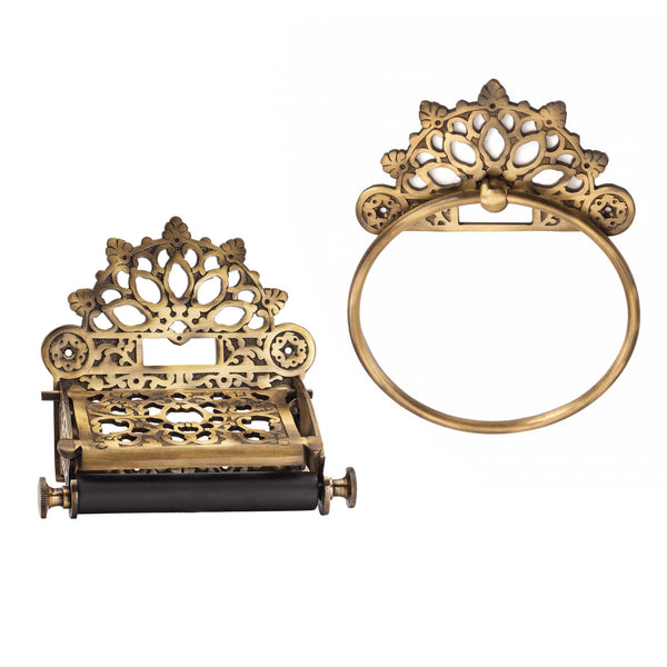 Victorian Set - Antique Brass