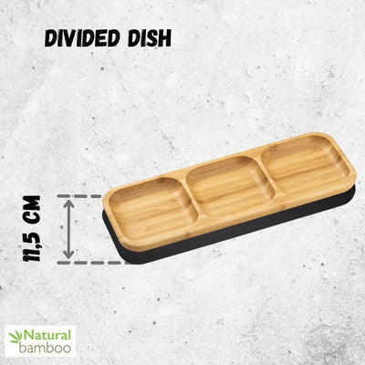 Bamboo Divided Dish 13