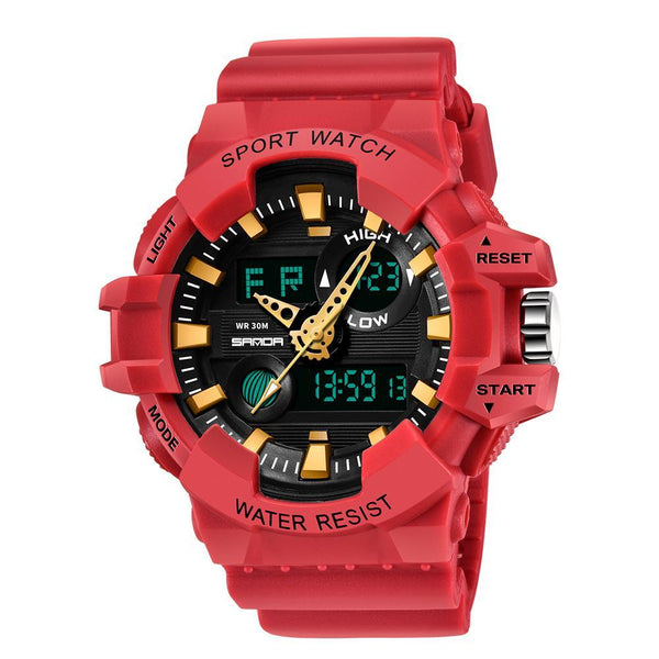 Sport Men Watches White G style Watch In LED Digital Style Waterproof 30M Casual Luxury Elegant Style  Relogios masculino
