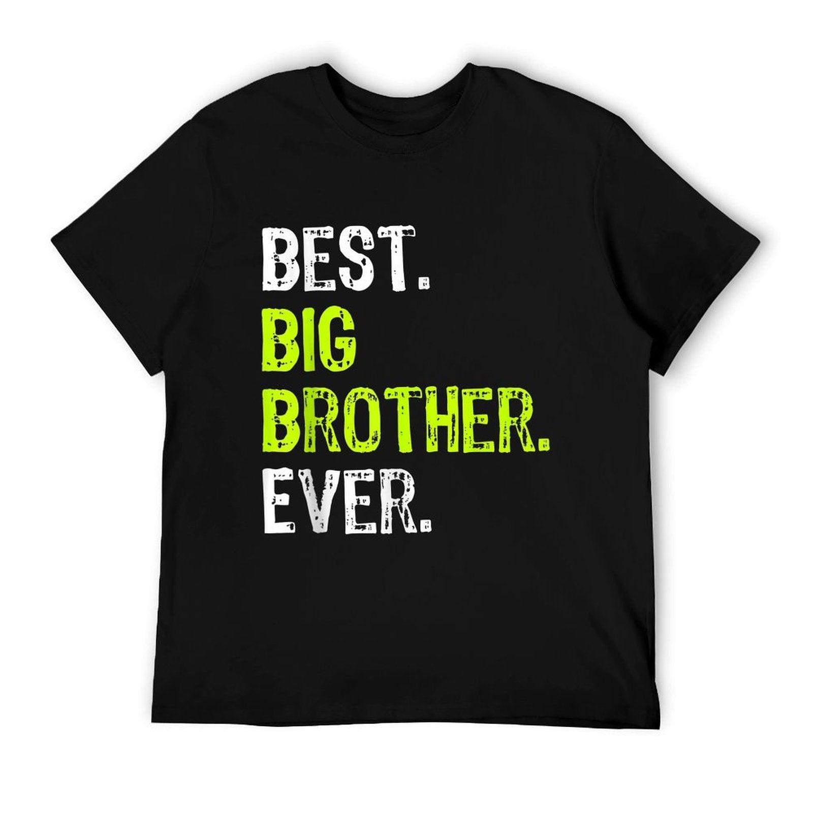 Best Big Brother Evernager Older Sibling For Boys T-Shirt