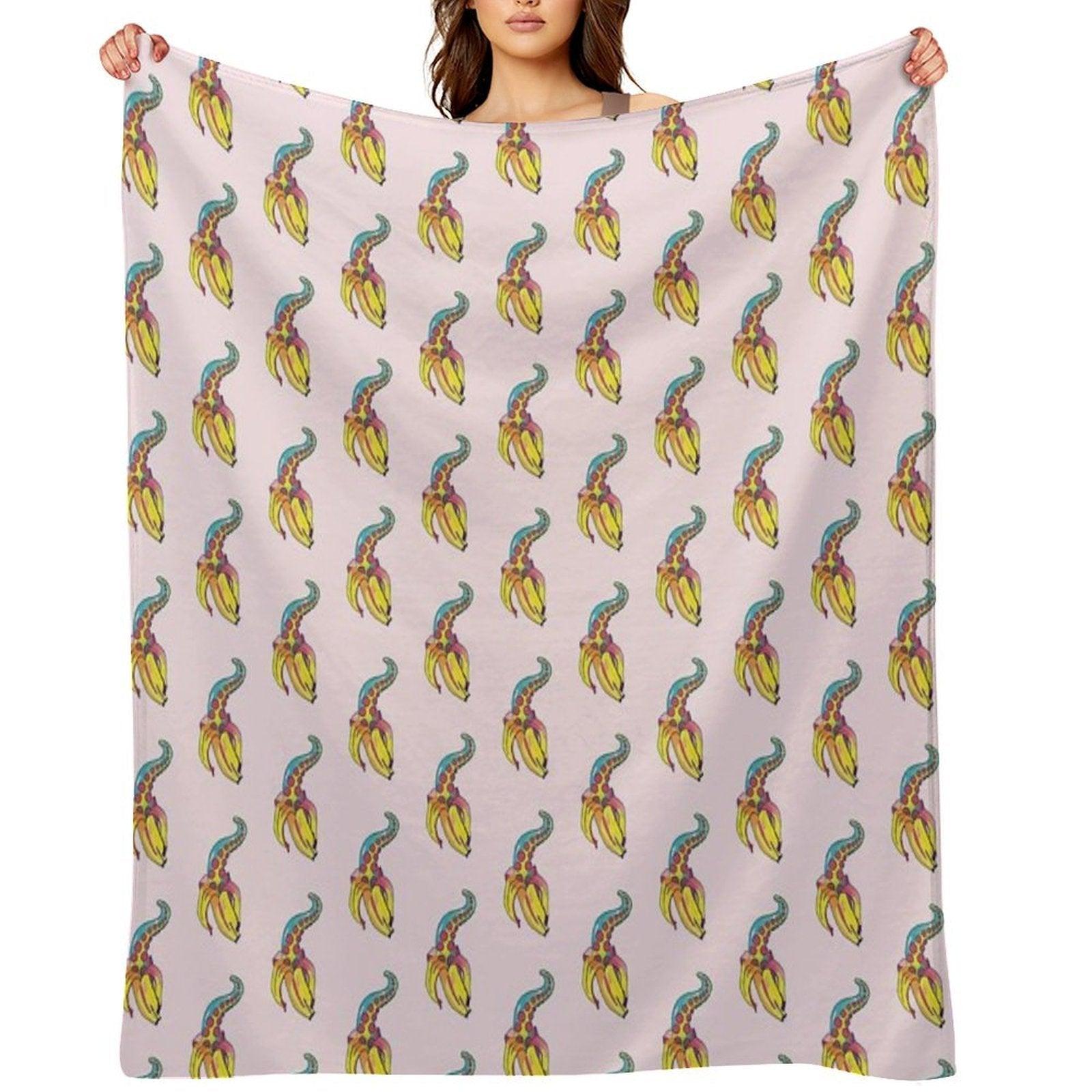 Bananacle Throw Blanket