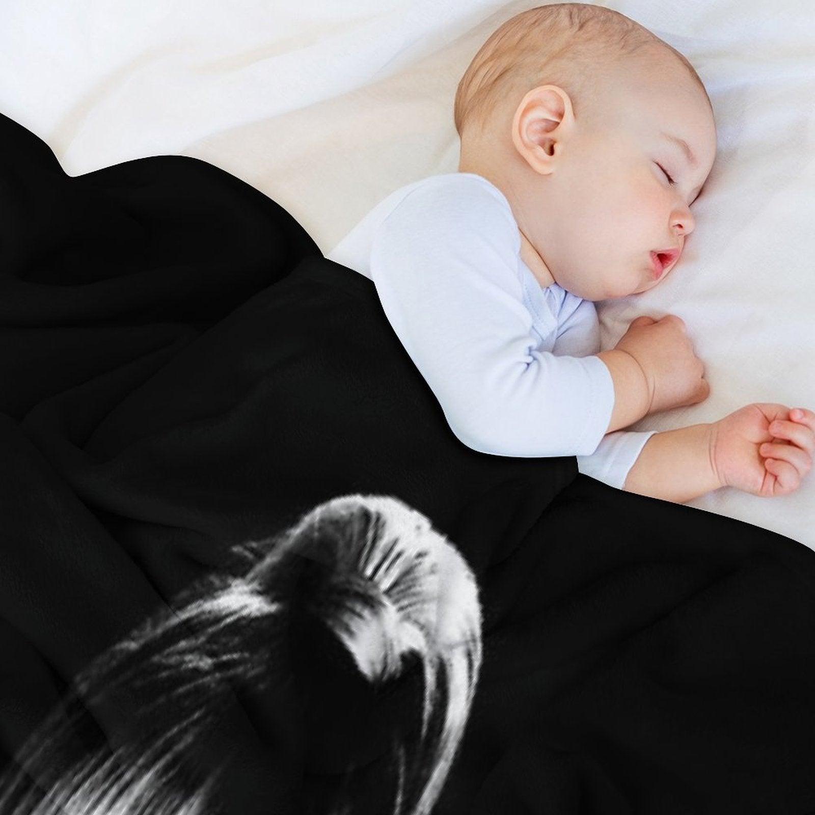Angèle - Portrait Throw Blanket