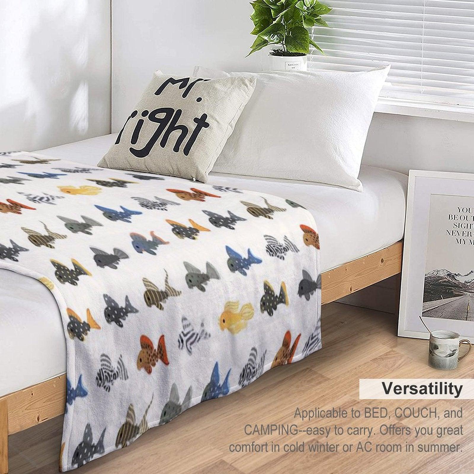 Pleco! Throw Blanket
