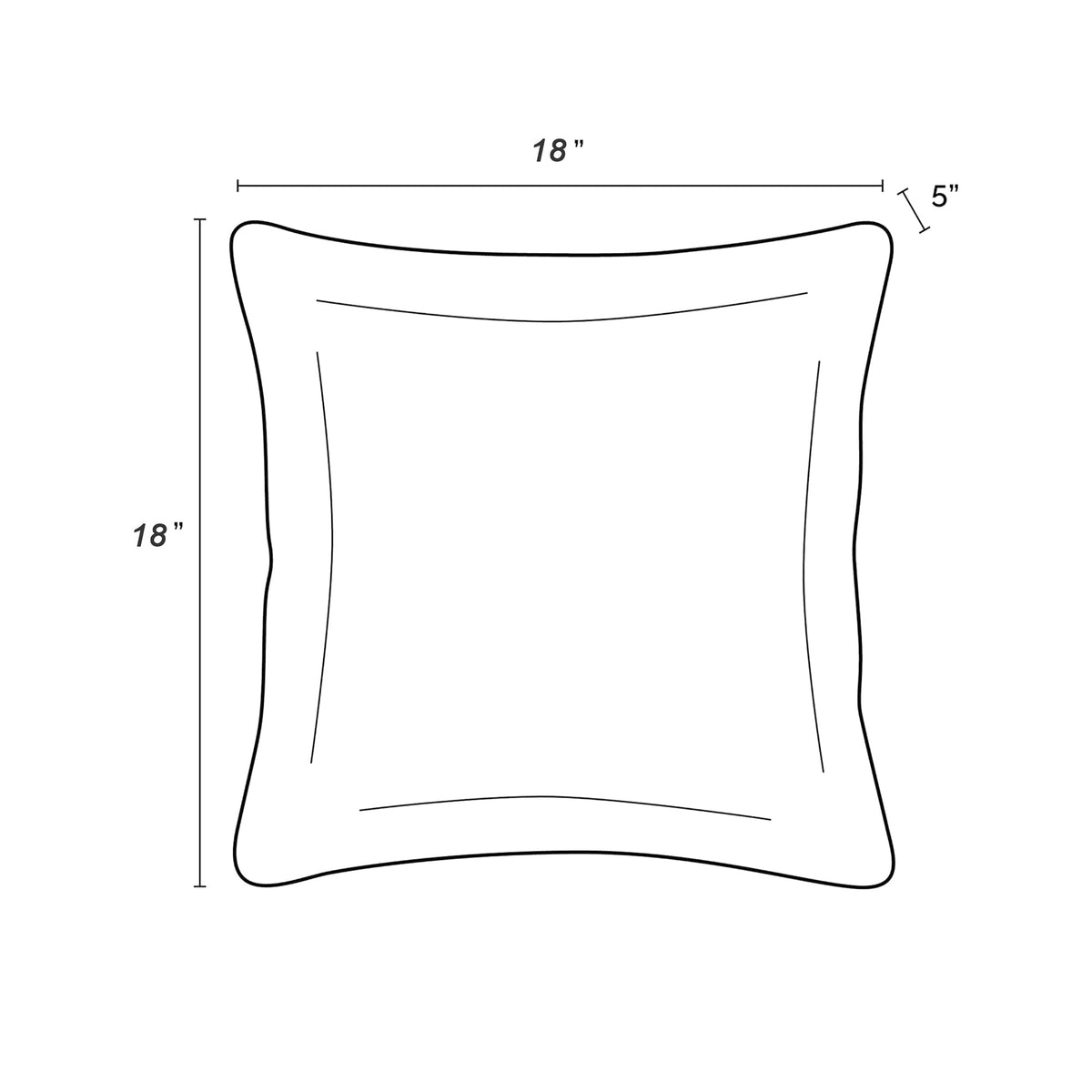 6 Pack Outdoor Pillow Covers - Decorative and Water-Repellent