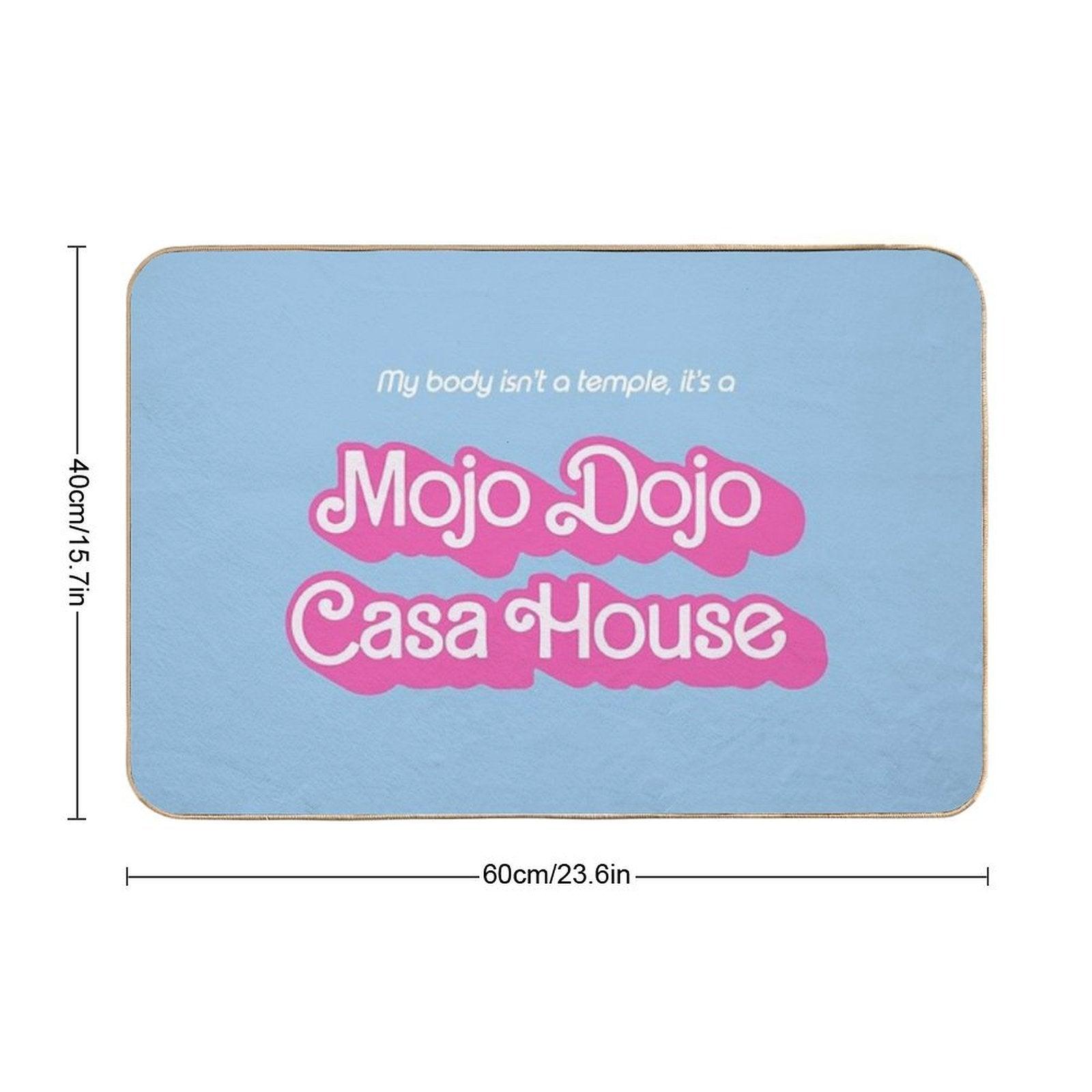 Blue Mojo Dojo Bath Mat