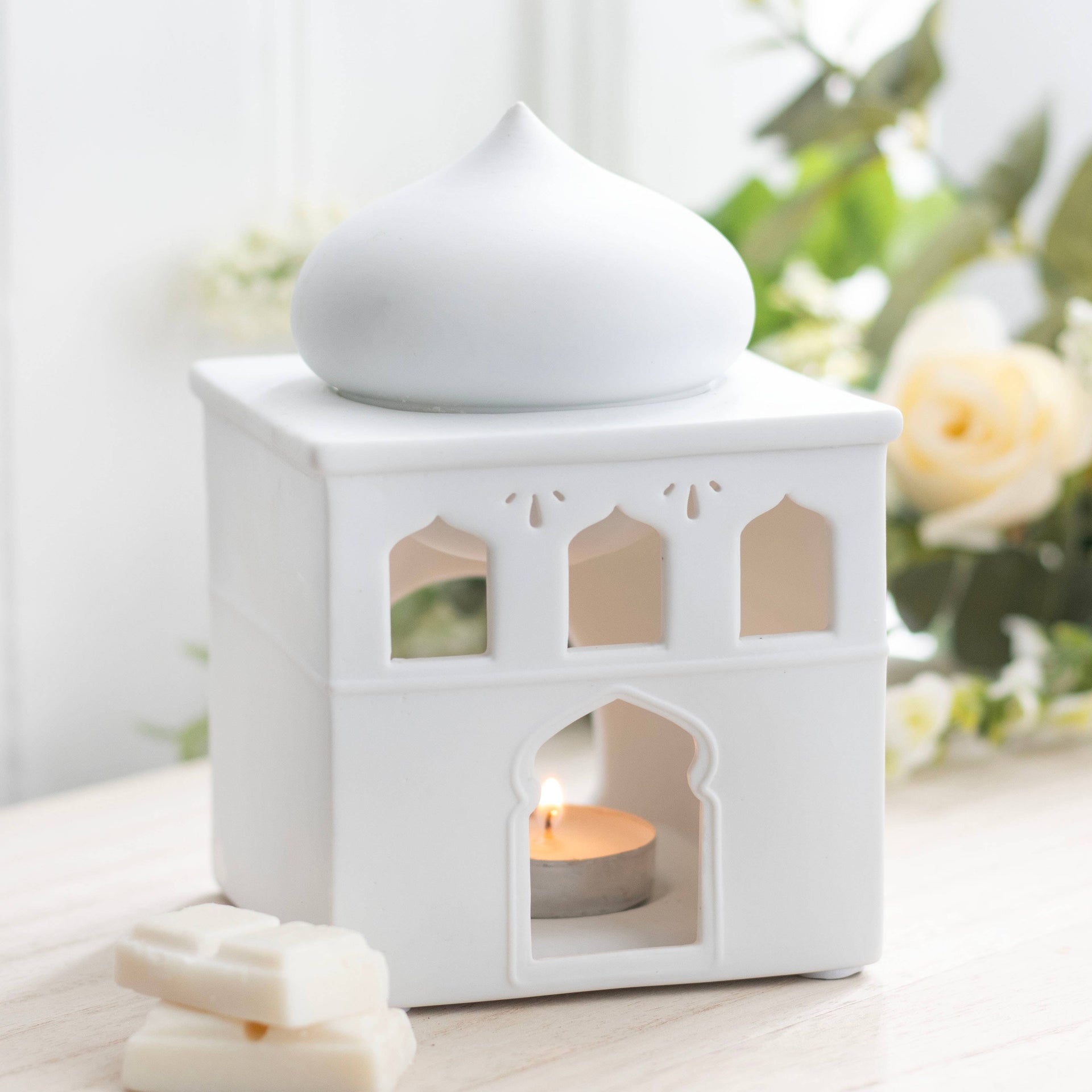 Mosque Tealight Wax Warmer and Incense Cone Holder