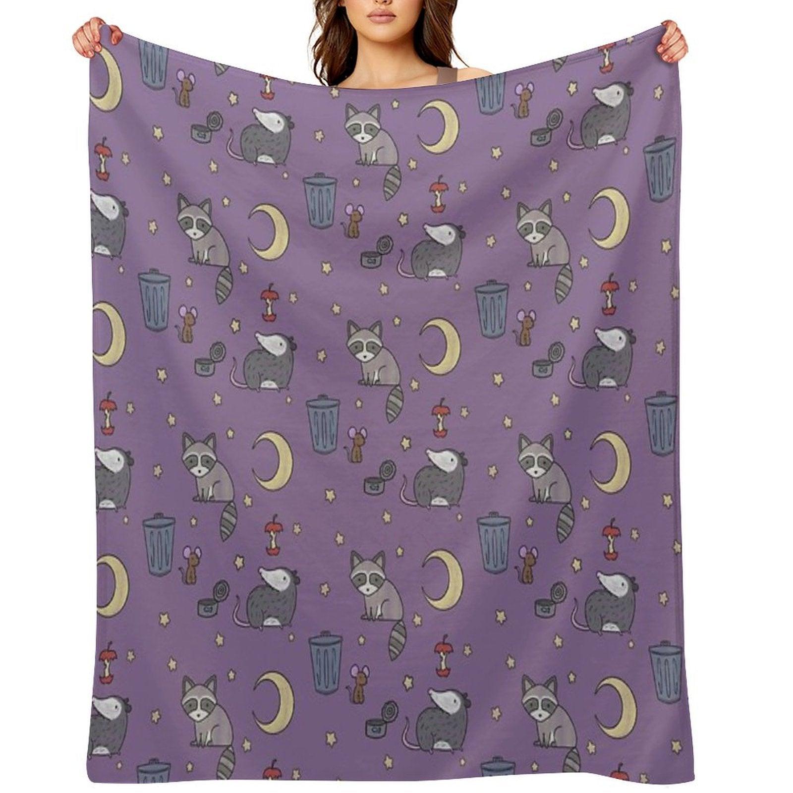 Trash Gang Throw Blanket