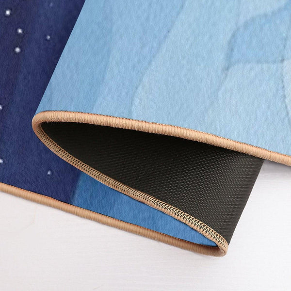 Blue Whale, Sea Animal Bath Mat