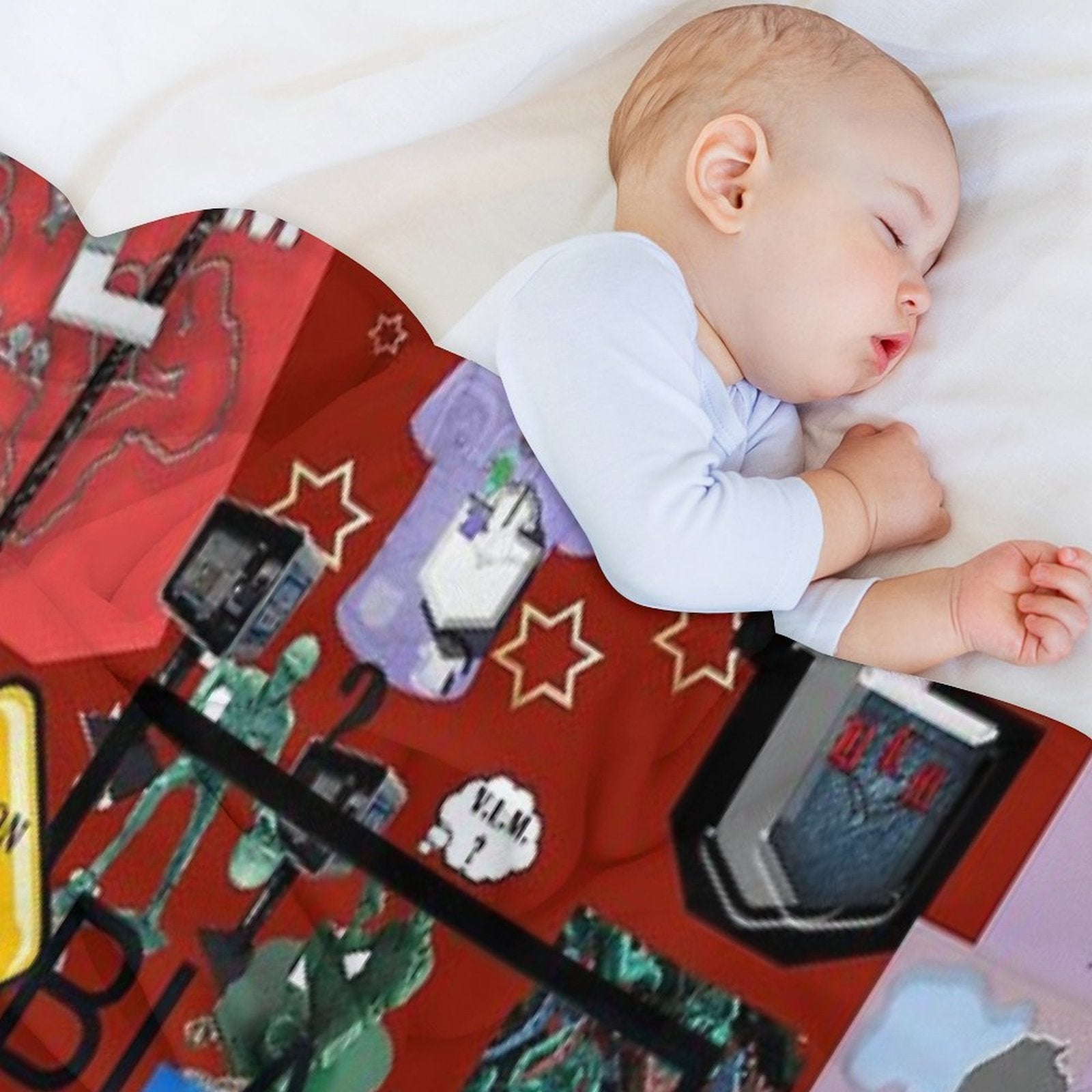 GOODBYE Shrink-resistant Throw Blanket