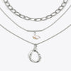 Want To Know You Better - Silver Triple-Layered Necklace