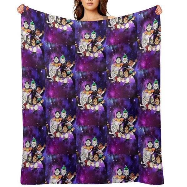 The Owl House Team Throw Blanket