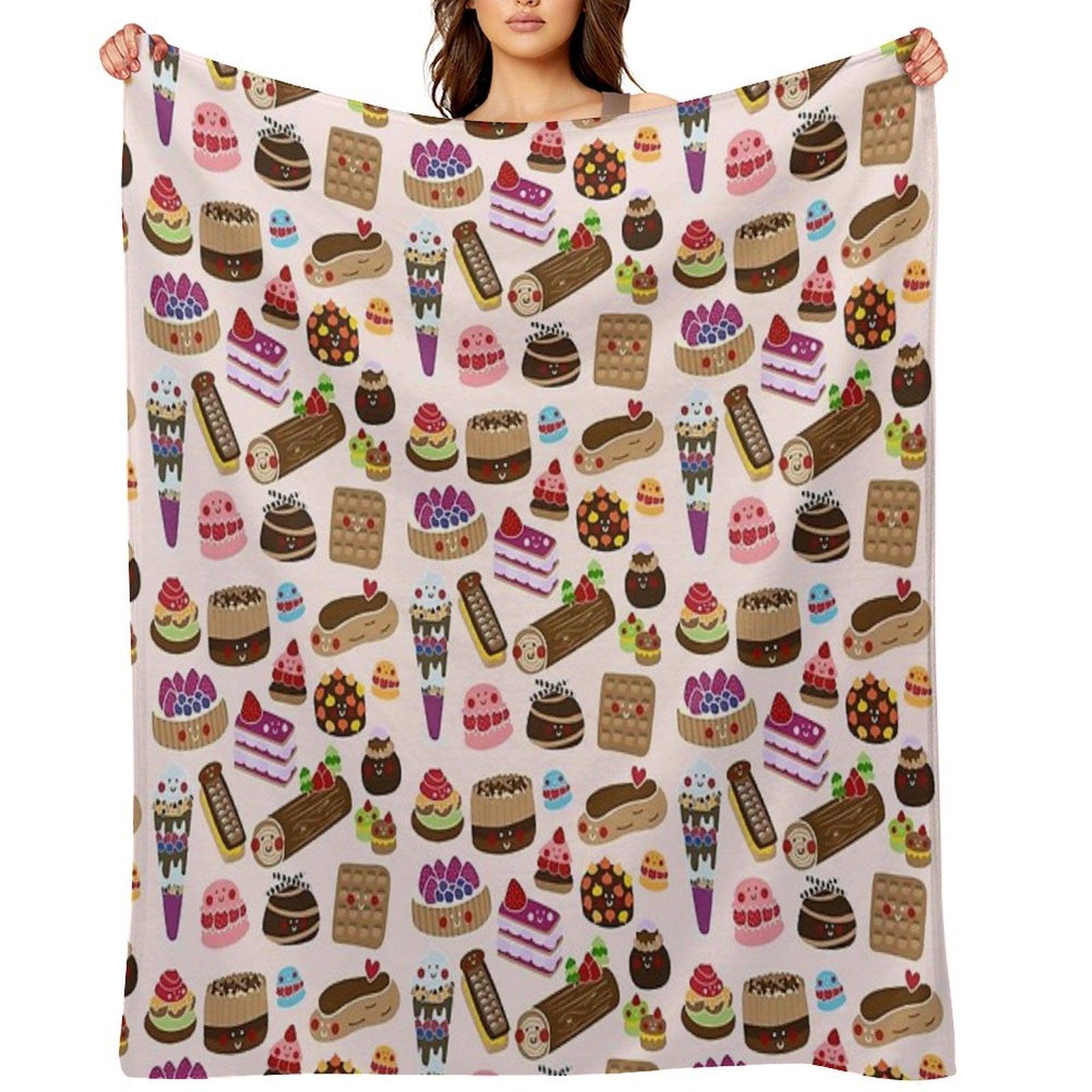 Sweet Tooth Throw Blanket