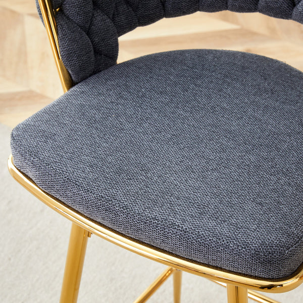 Four-Piece Modern Rotating Swivel Barstools