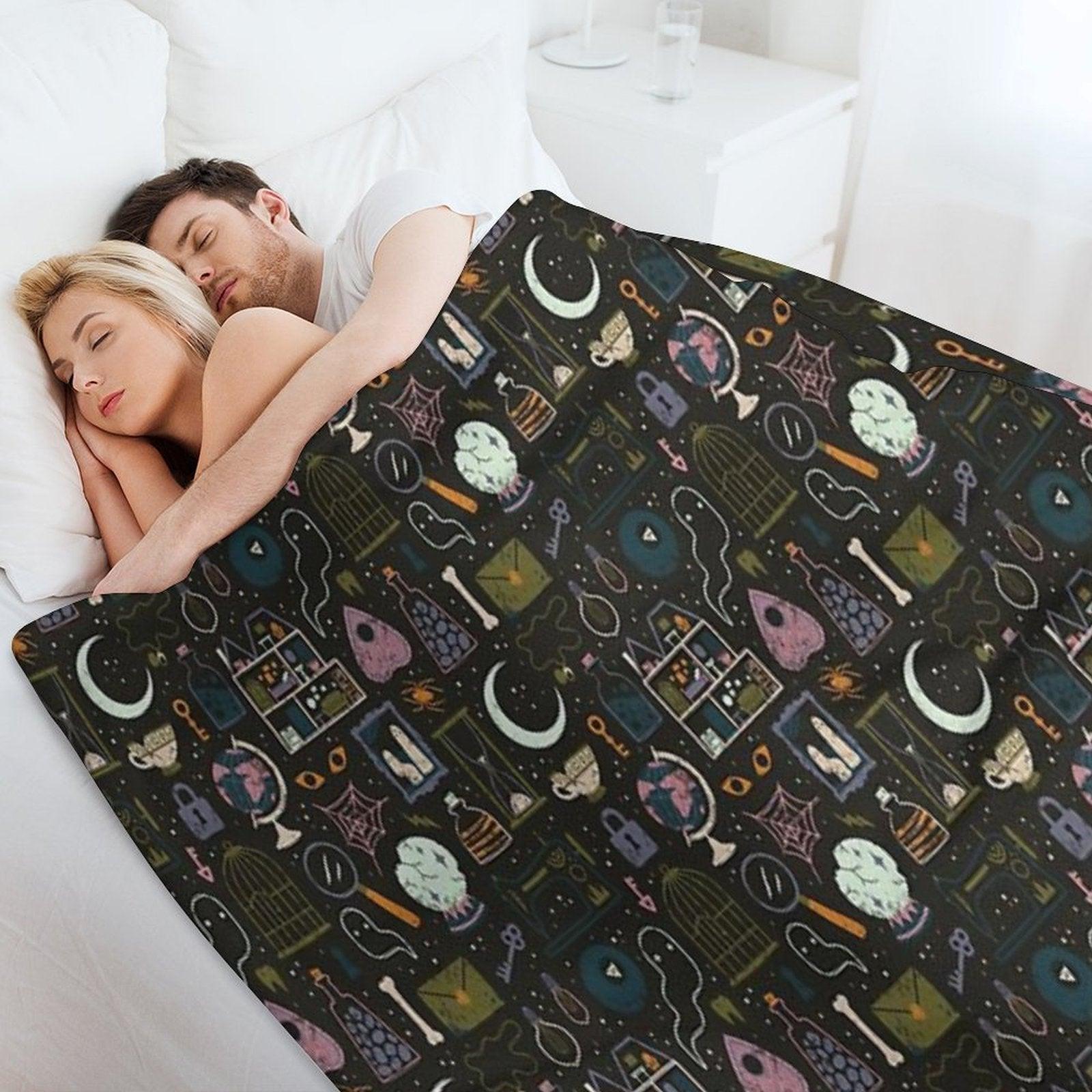 Haunted Attic Throw Blanket