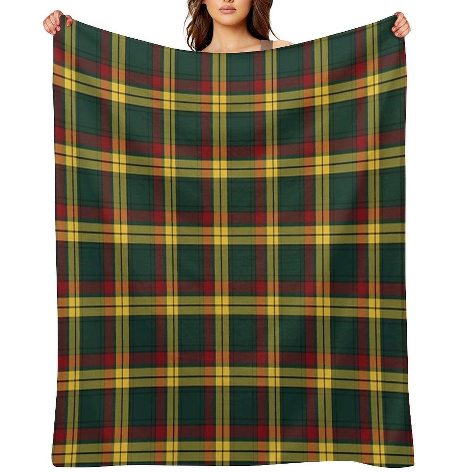 Clan MacMillan Tartan Throw Blanket