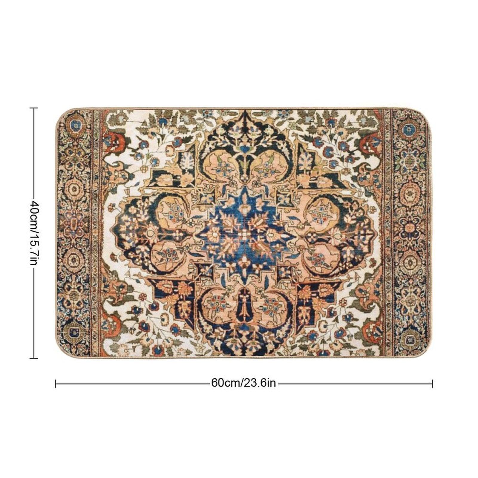 Ferahan Arak  Antique West Persian Rug Print Bath Mat