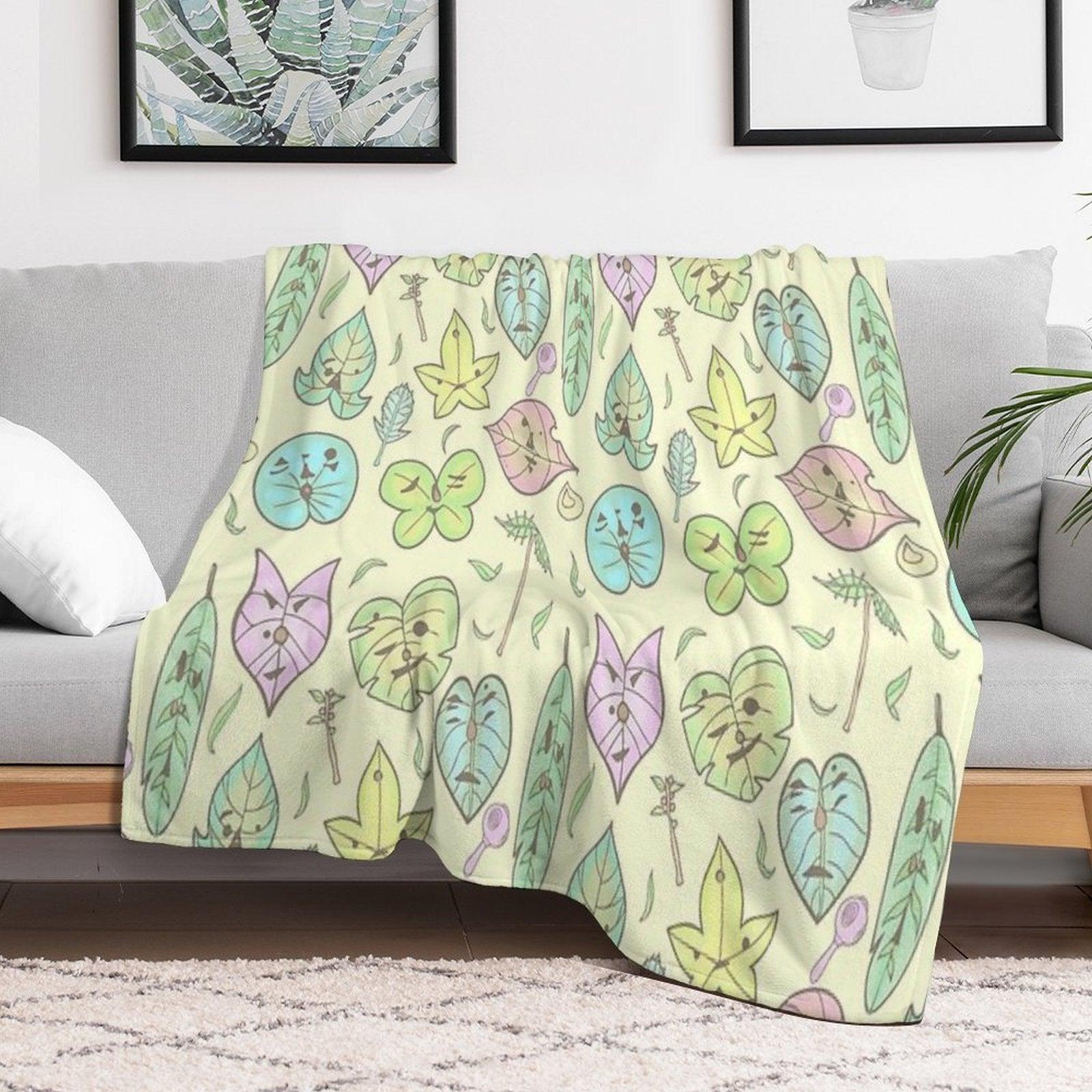 Hestu's Friends (Yellow Ver.) Throw Blanket