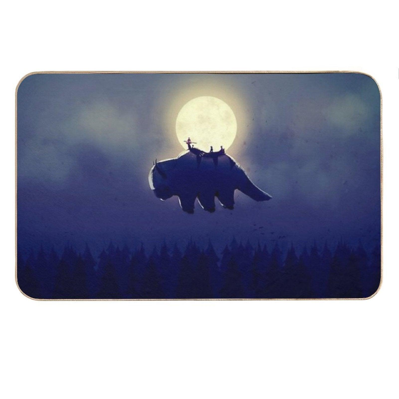 The End of All Things - Night Version Bath Mat