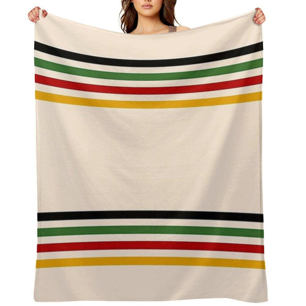 Trading Colors Throw Blanket