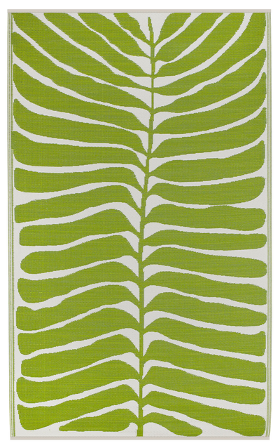 Hilo - Green Outdoor Rug for Patio