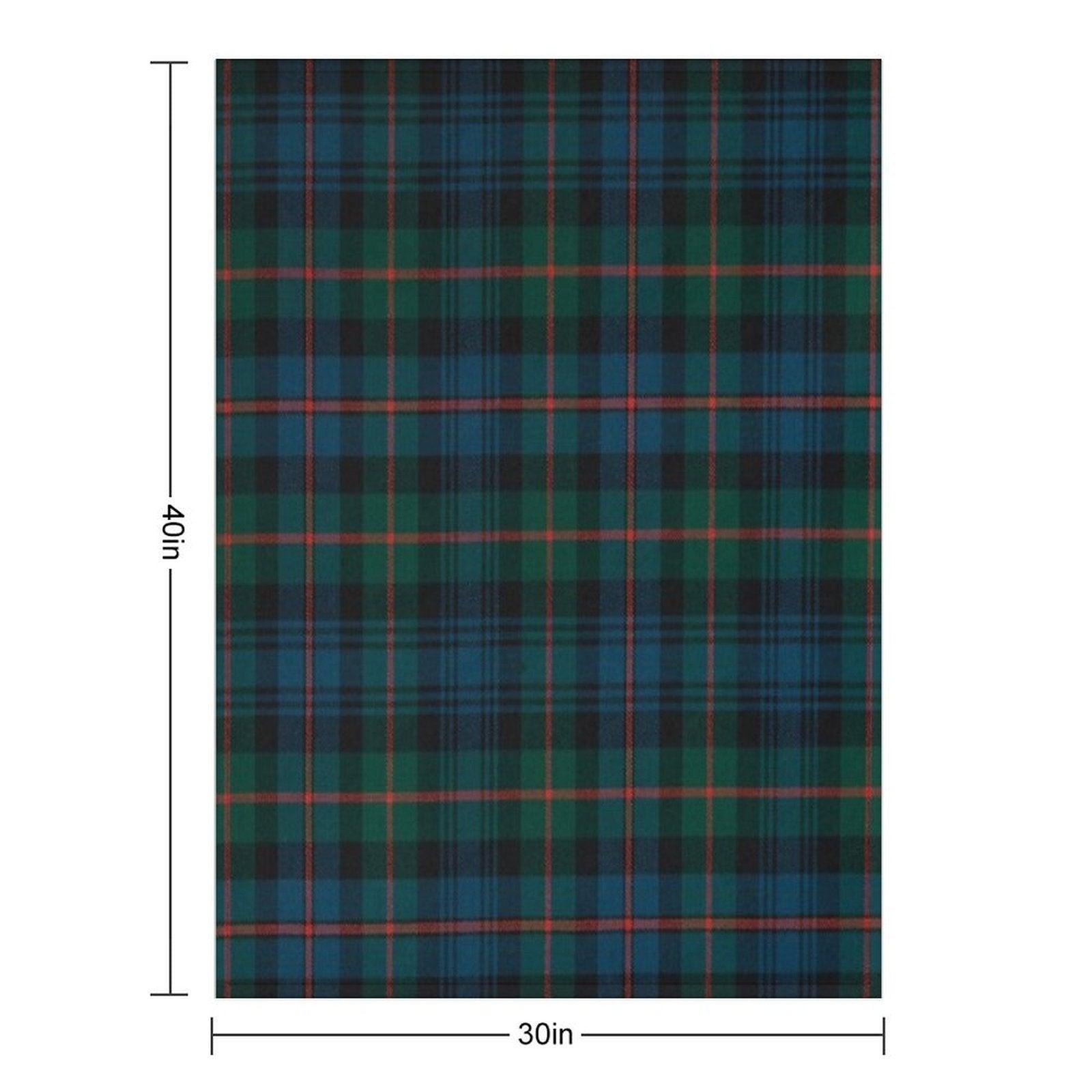 Murray Of Atholl Scottish Tartan Throw Blanket