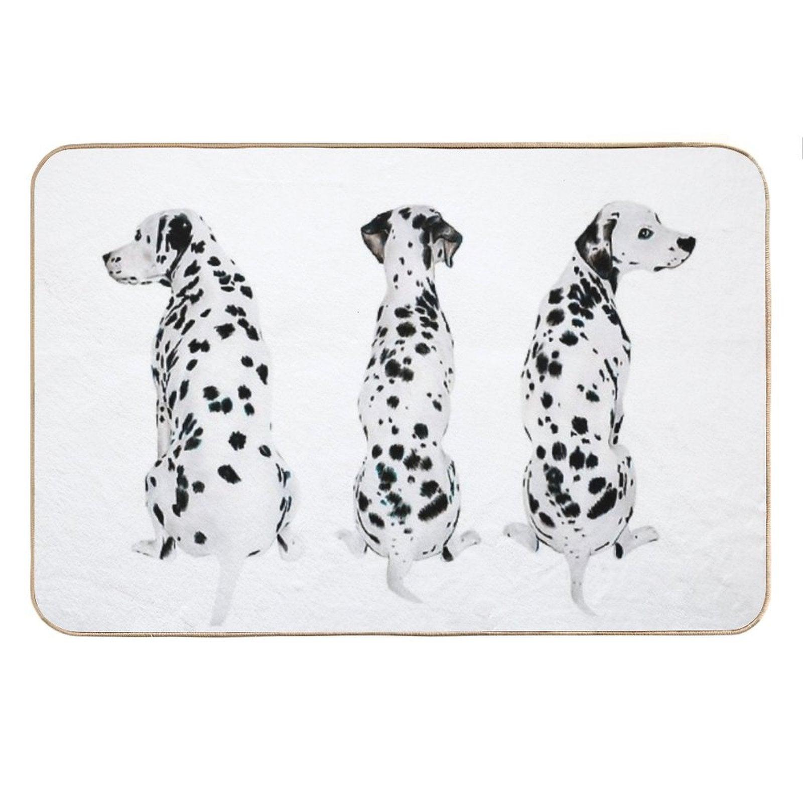 Dalmatian Bath Mat