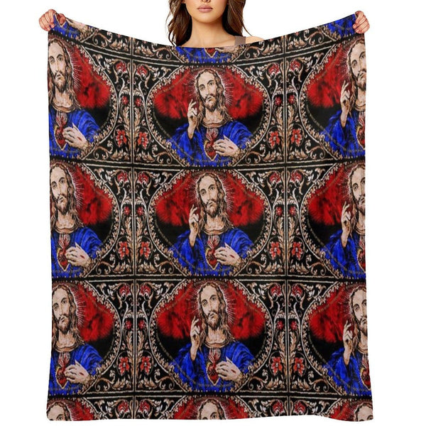 Father Ted Scared Sofa Throw Throw Blanket