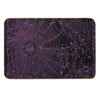 Cobwebs Pattern Purple Cobweb Bath Mat
