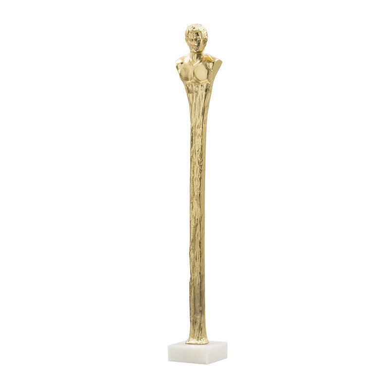 Modern Luxury Decorative Gold Roman Figurine Sculpture