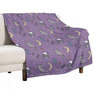 Trash Gang Throw Blanket