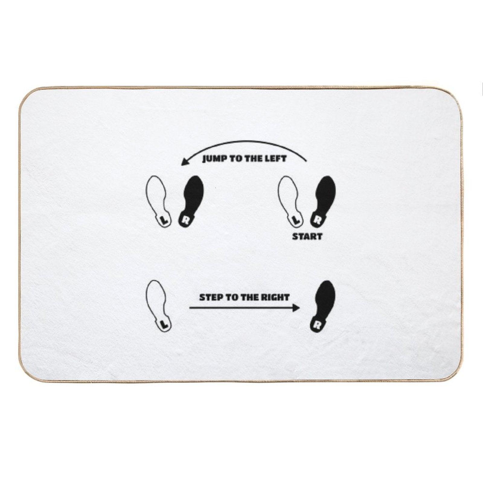 Time Warp Bath Mat