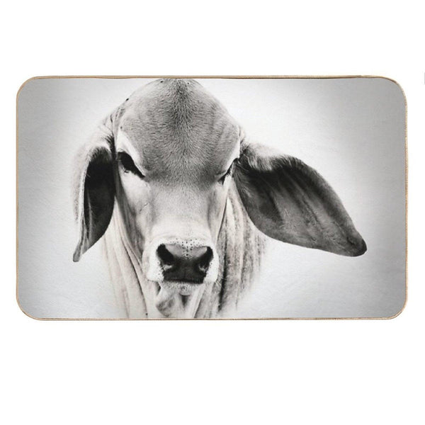 BRAHMAN CALF, WALL ART AND DESIGNS Bath Mat