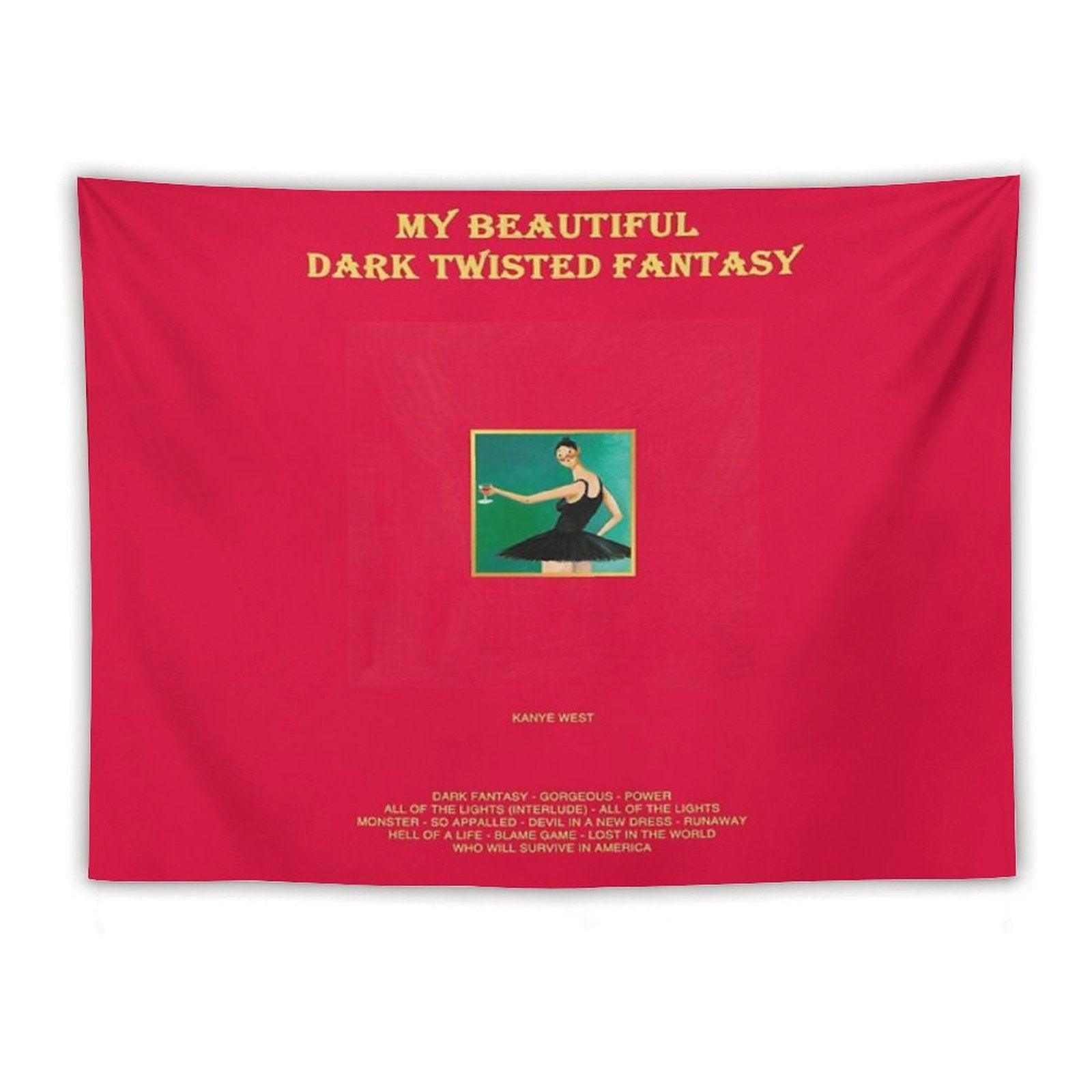 My Beautiful Dark Twisted Fantasy Tapestry
