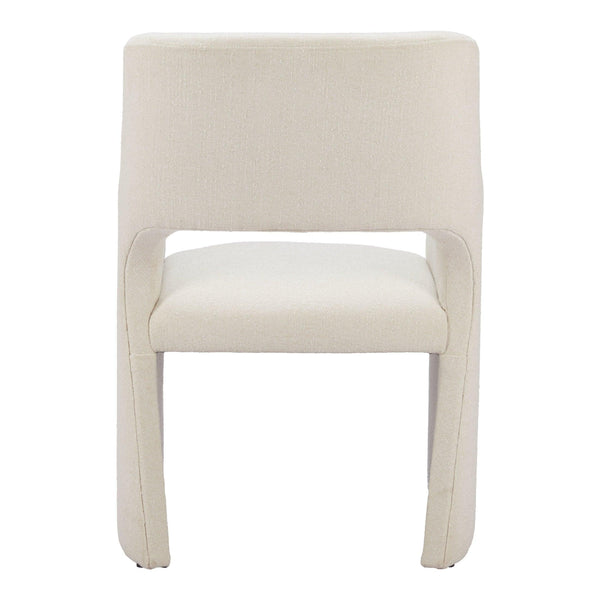 Minet Dining Chair Linen White