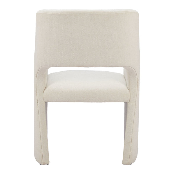 Minet Dining Chair Linen White