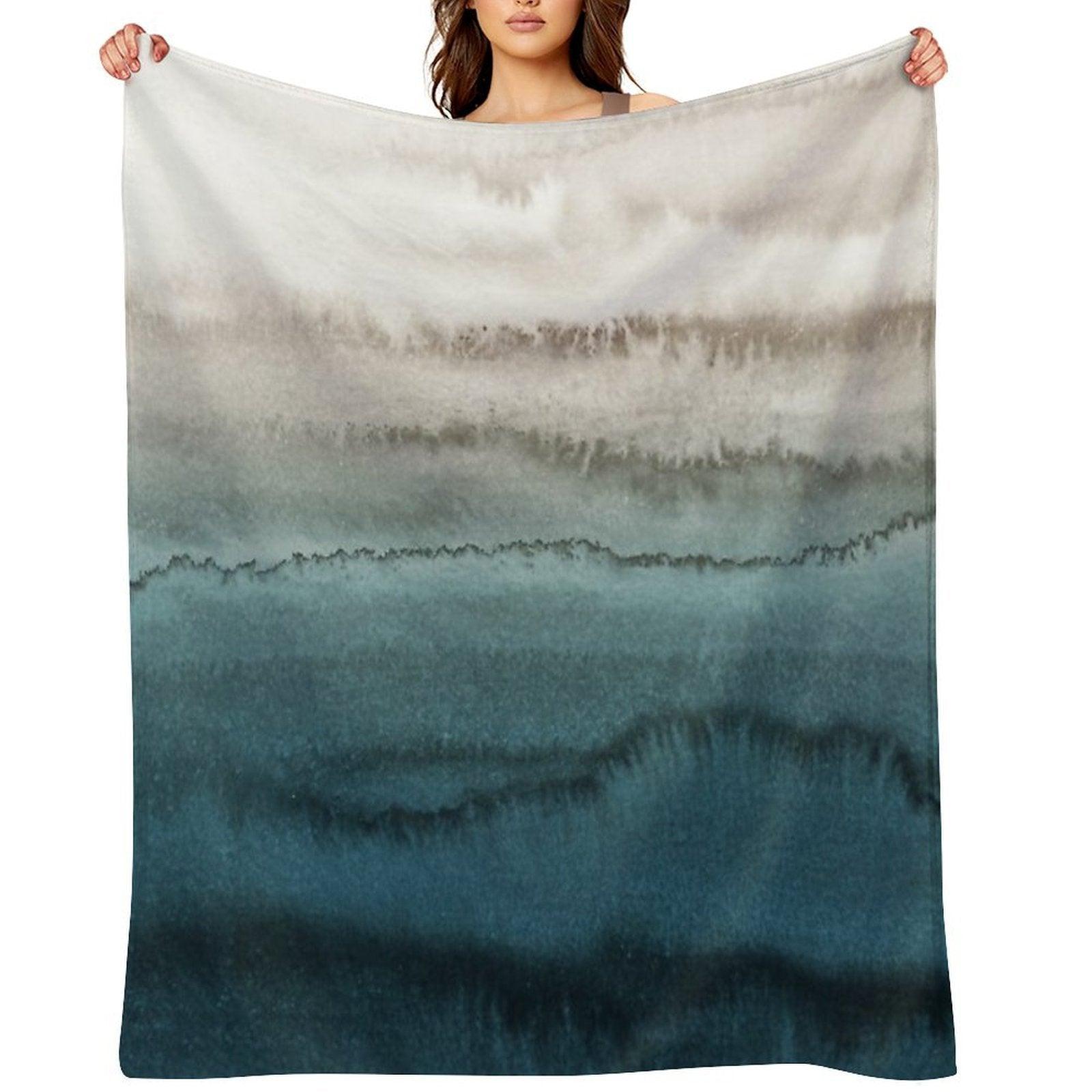 WITHIN THE TIDES - CRASHING WAVES Throw Blanket