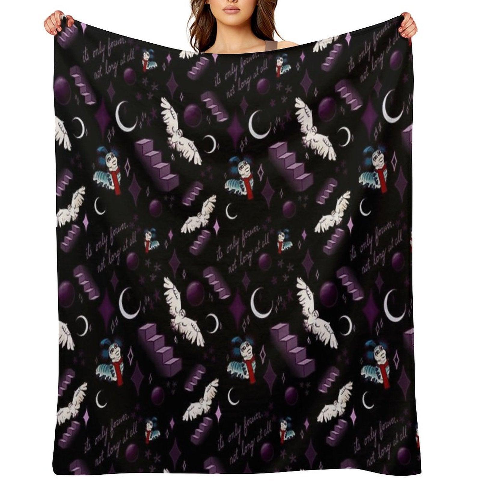Labyrinth “It’s Only Forever Not Long at All” Throw Blanket