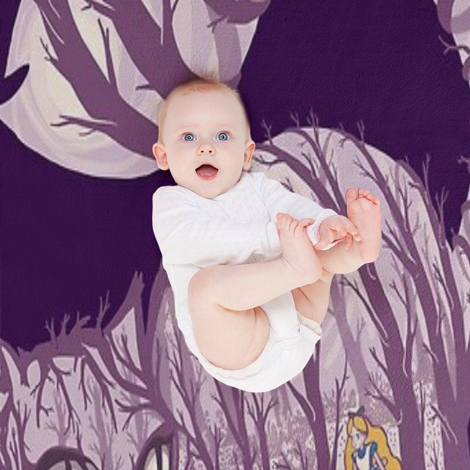 Inside Wonderland (cheshire Cat) Throw Blanket