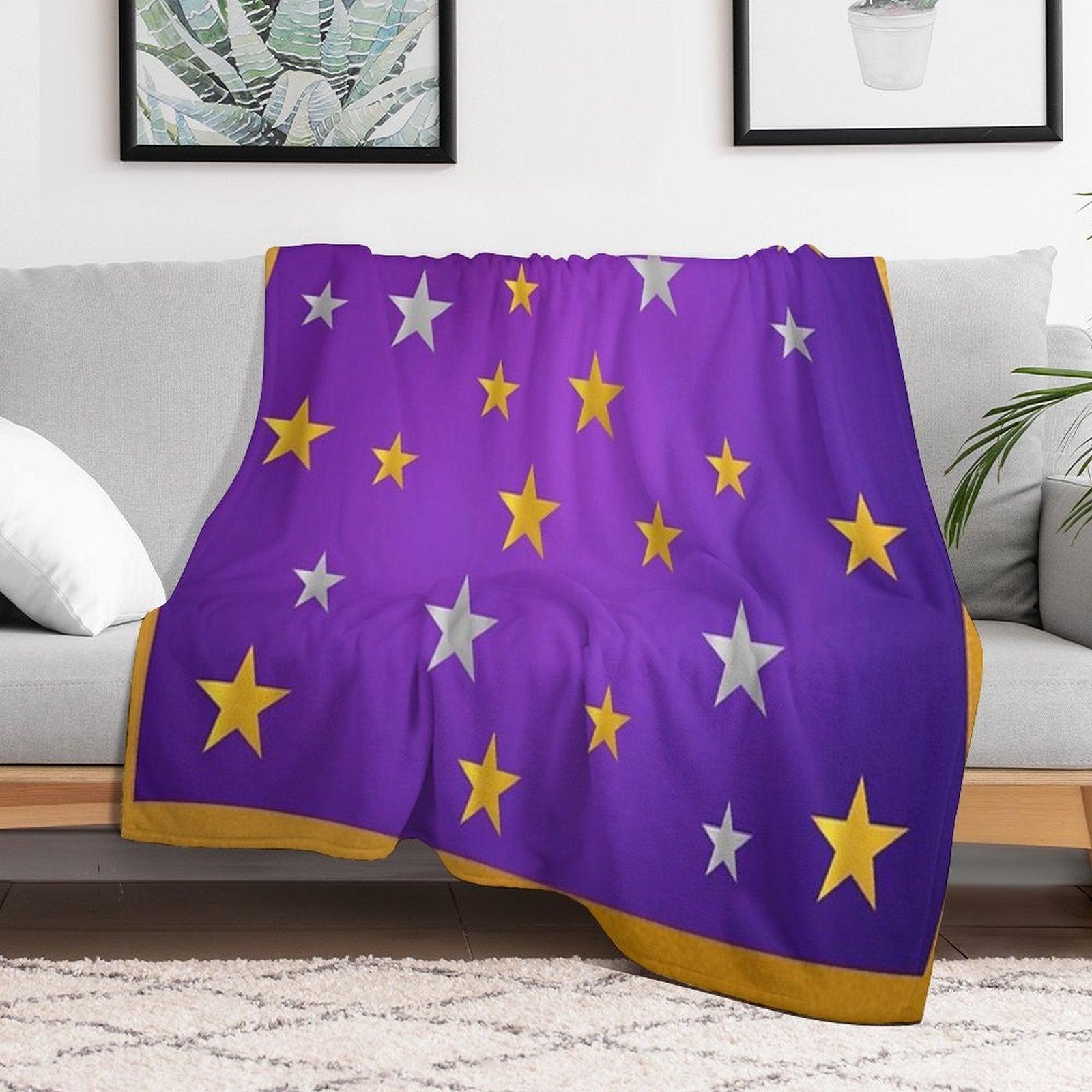 The Big Comfy Couch Blanket Pattern (Loonette's Blanket) Throw Blanket