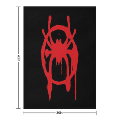 Into The Spider-Verse Throw Blanket