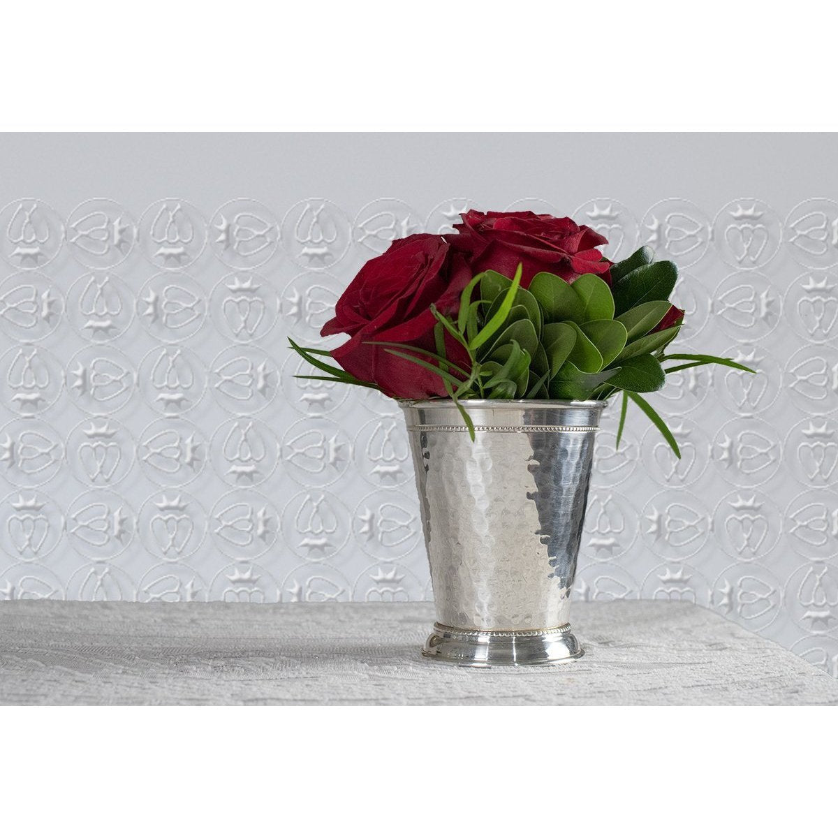 Hammered Silver Julep Cup
